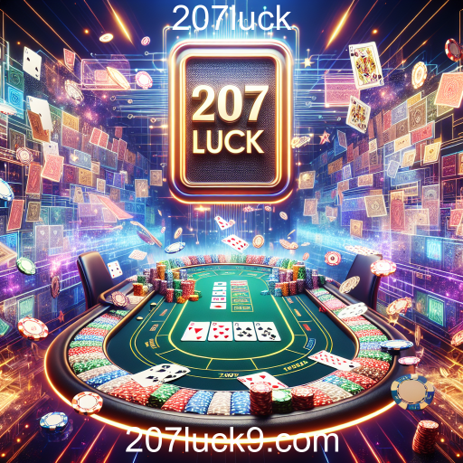 Descubra o Poker Room do 207luck: A Casa do Jogo Online
